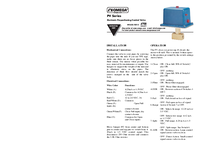 Thumbnail of document Manual - PV14-SS 200:1, NEMA 4 (IP66), Electronic Proportioning Valves